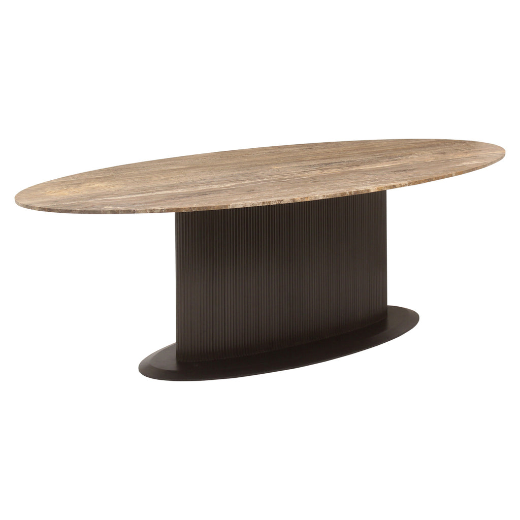 Esstisch Russo ash brown oval 235