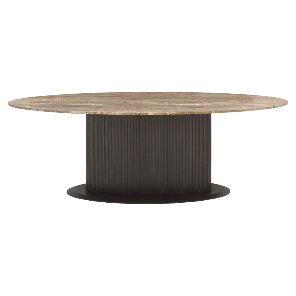 Esstisch Russo ash brown oval 235