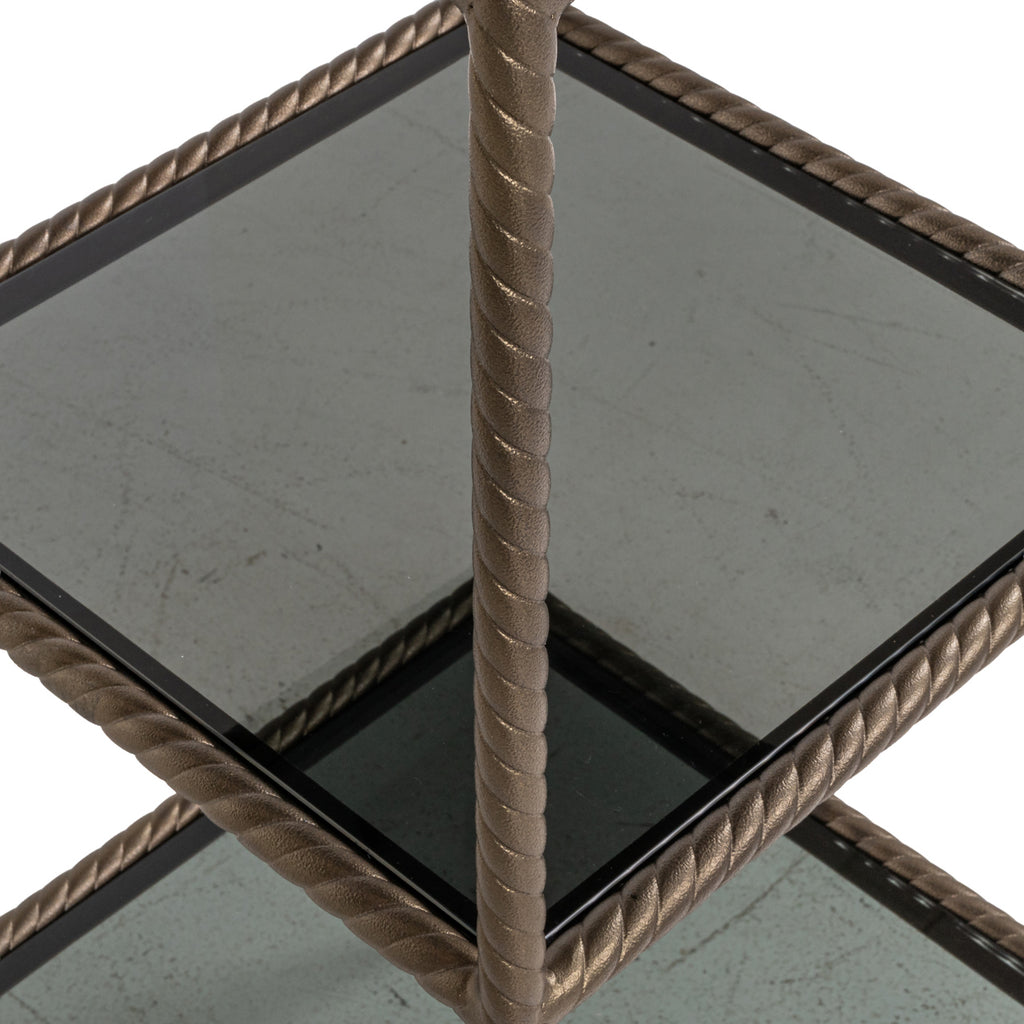 Vitrine Sheridon gold