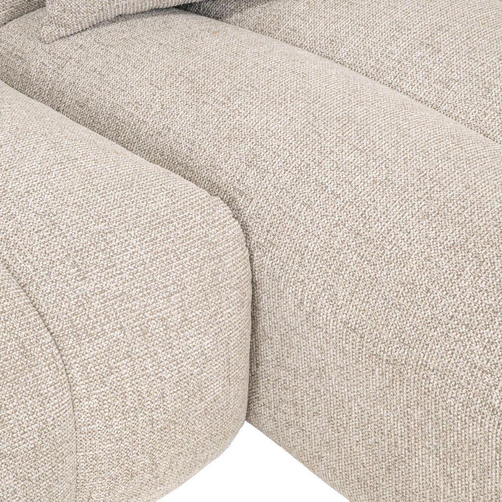 Sofa Novaro natural fancy lounge right