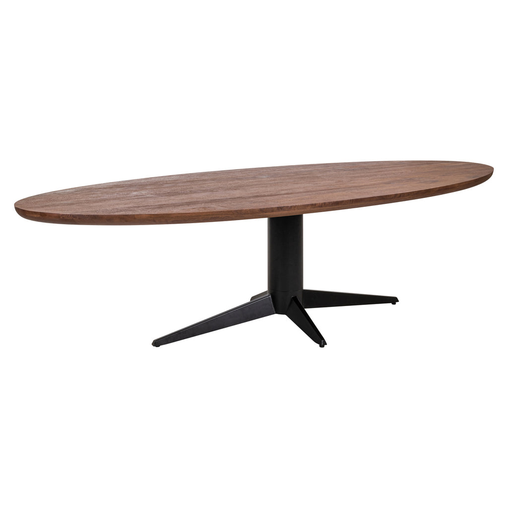 Esstisch Stafford spicebrown oval 280