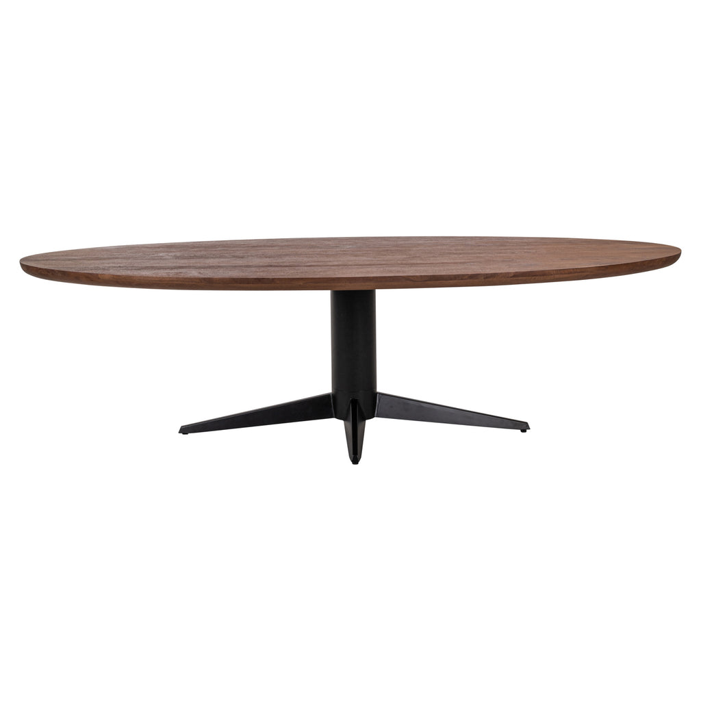 Esstisch Stafford spicebrown oval 280