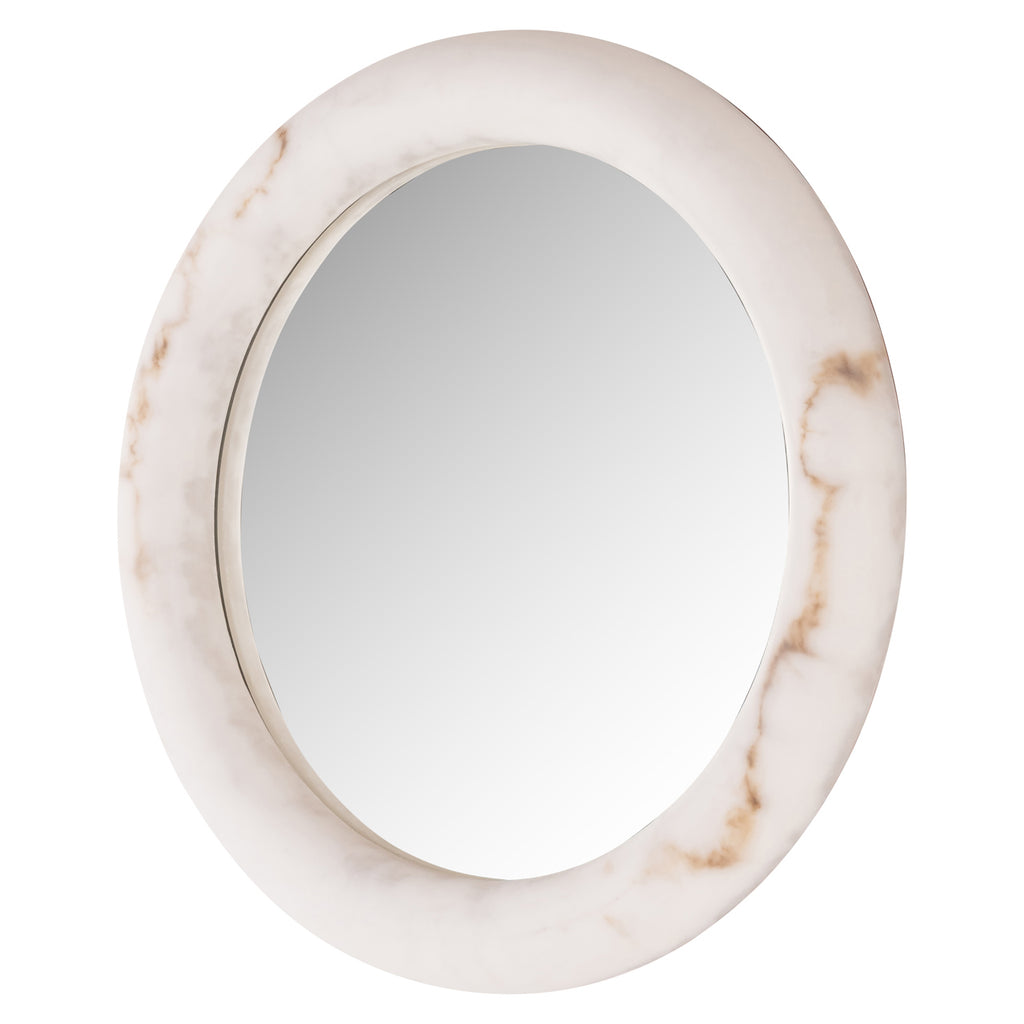 Wandlampe Oravelle white mirror 60Ø