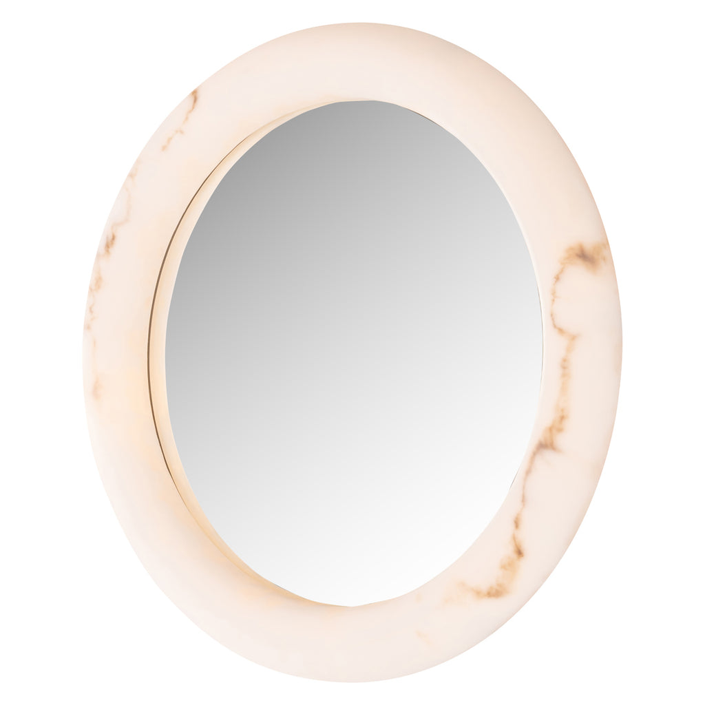 Wandlampe Oravelle white mirror 60Ø