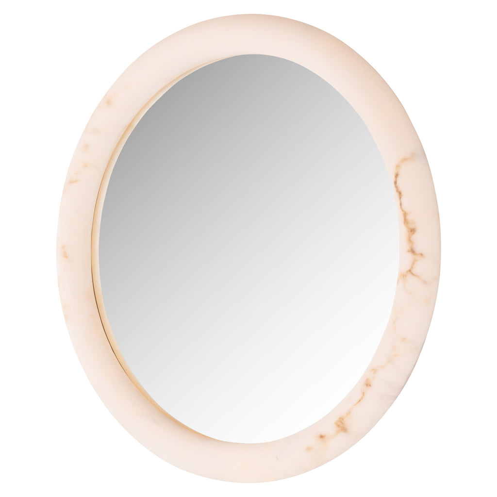 Wandlampe Oravelle white mirror 80Ø