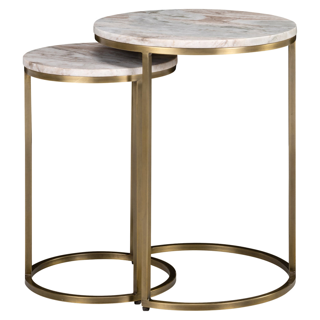 Beistelltisch Bottega Blush beige (Set of 2)