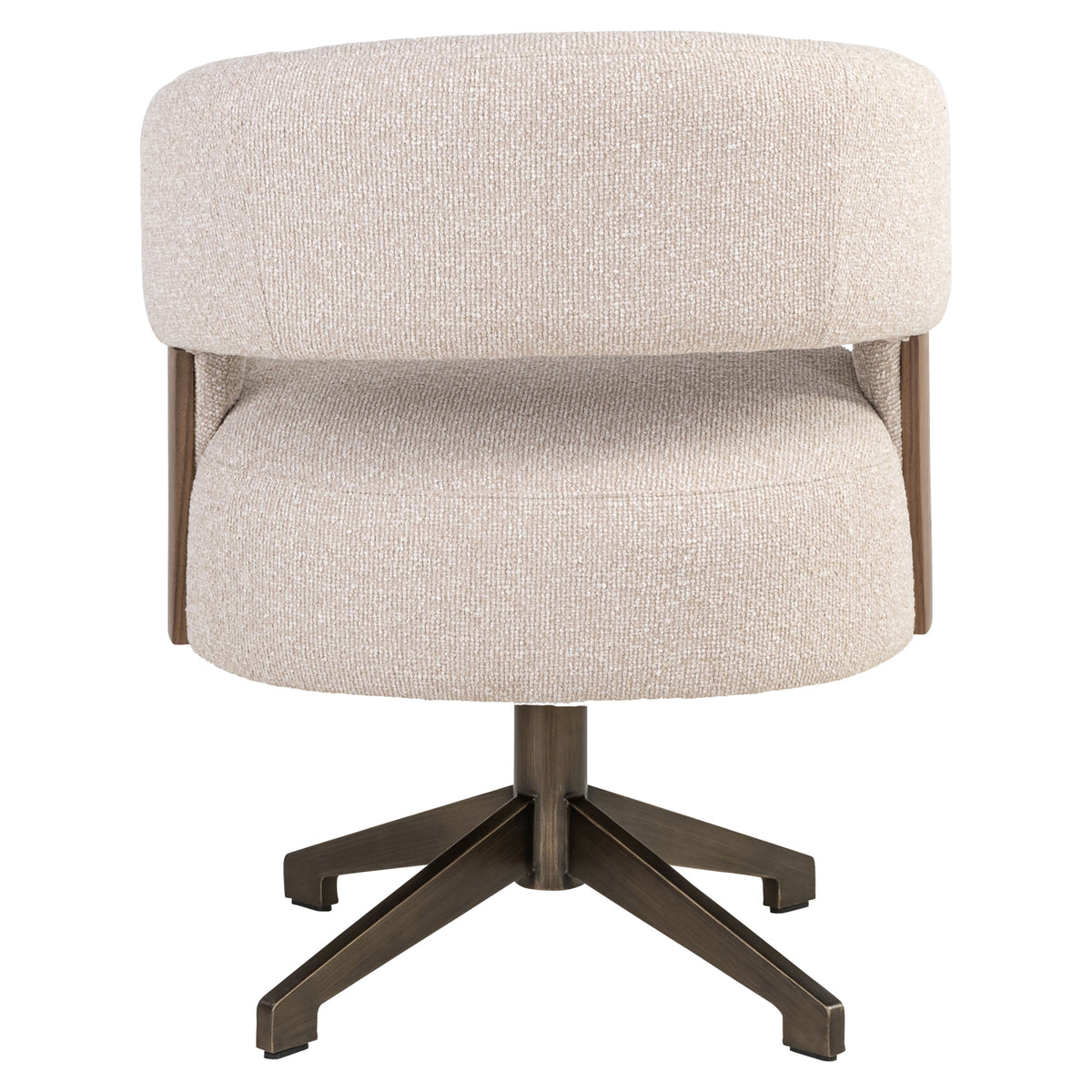 Esszimmerstuhl Pollux lodge desert walnut - swivel