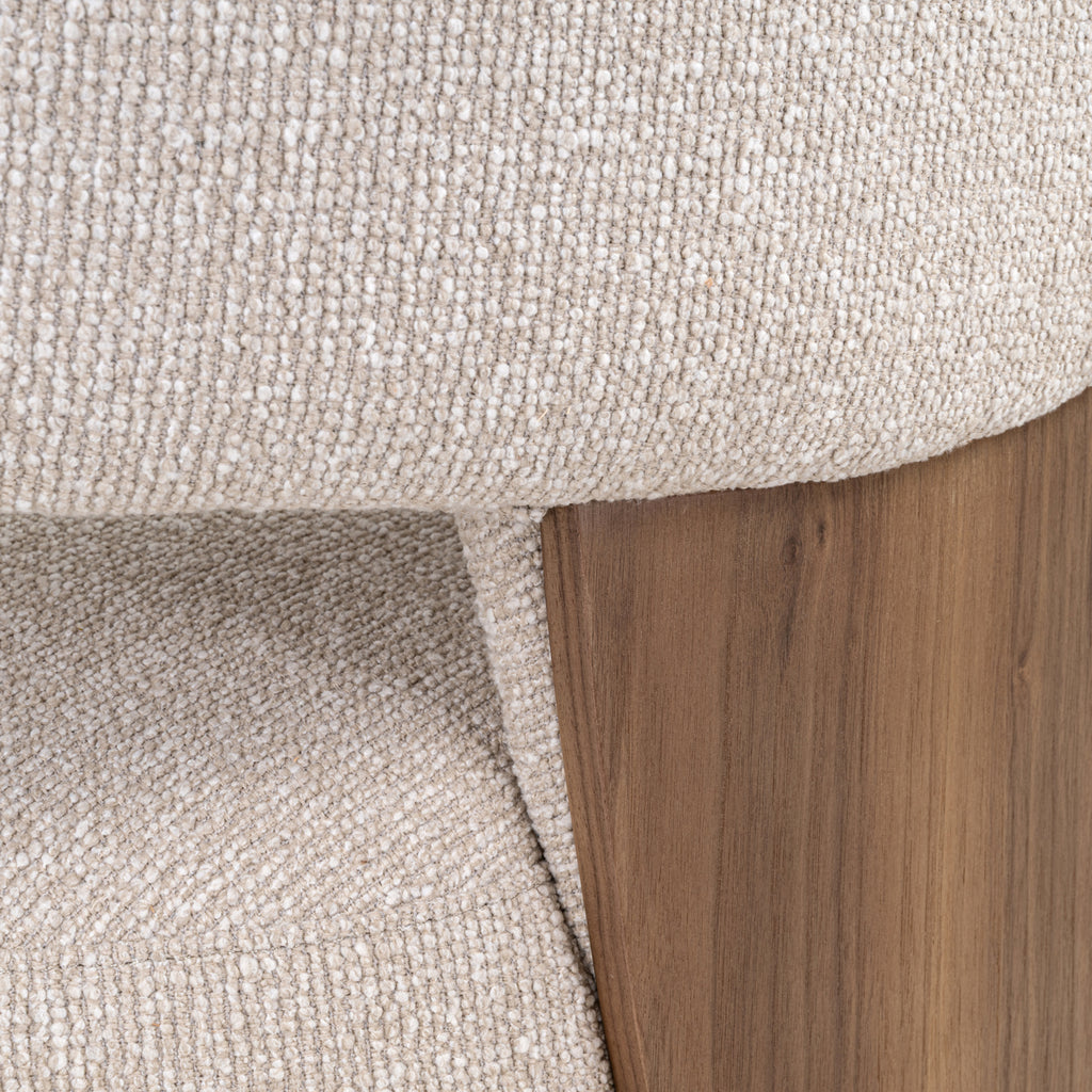 Esszimmerstuhl Pollux lodge desert walnut - swivel