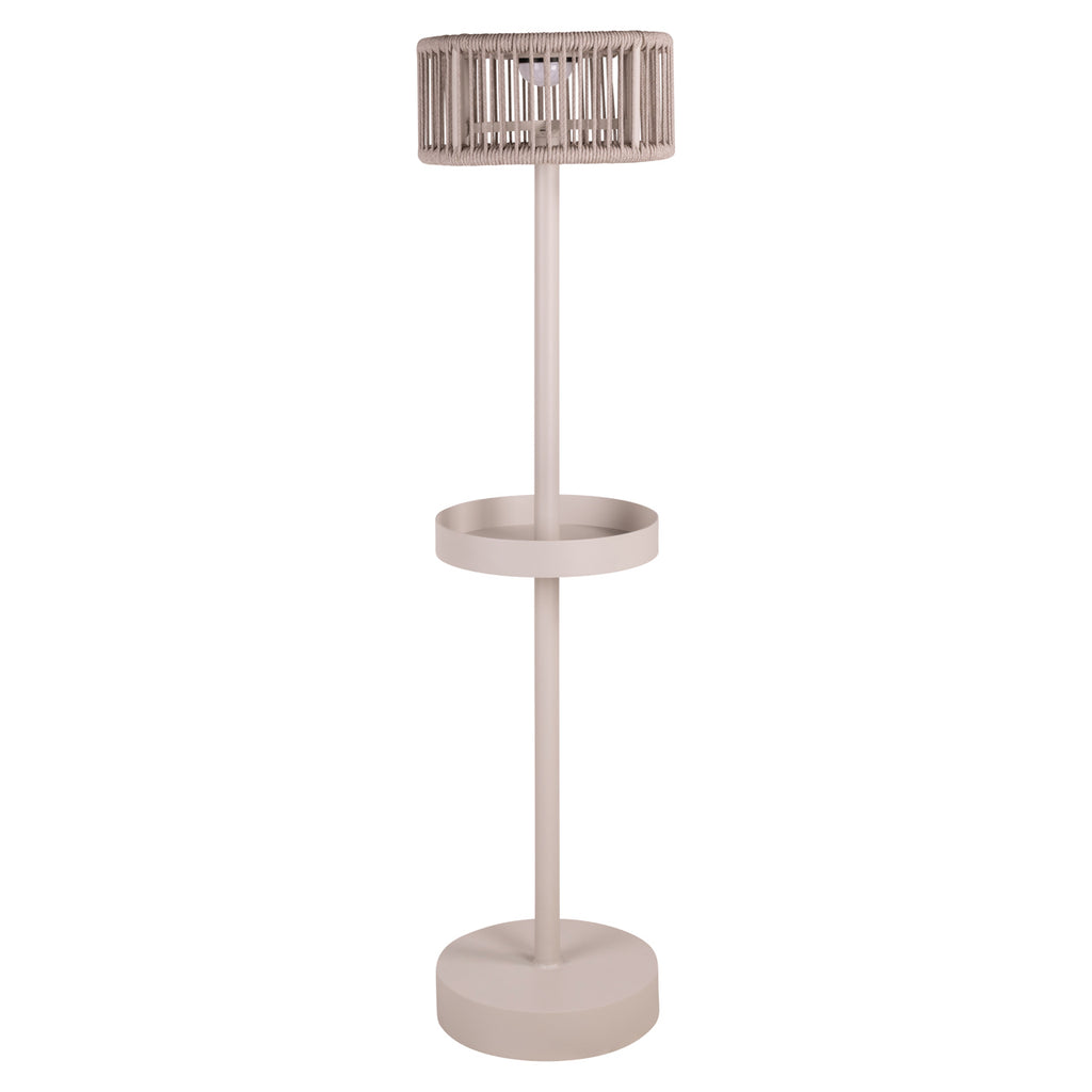 Garten Stehlampe Lunar light beige