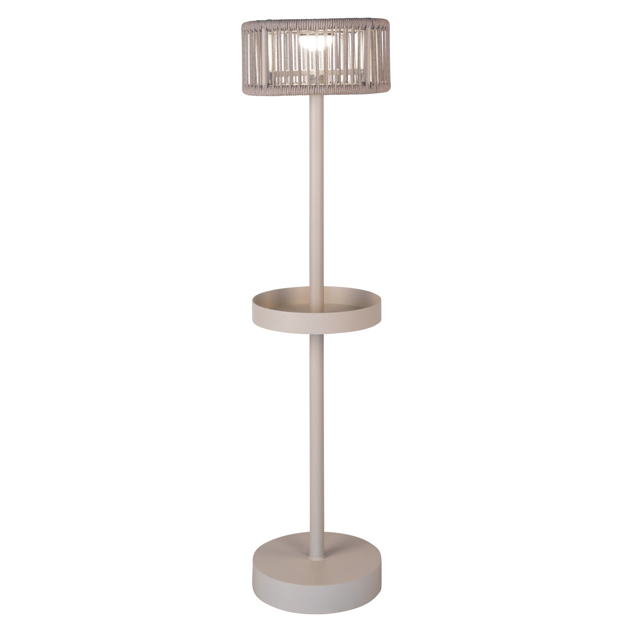 Garten Stehlampe Lunar light beige