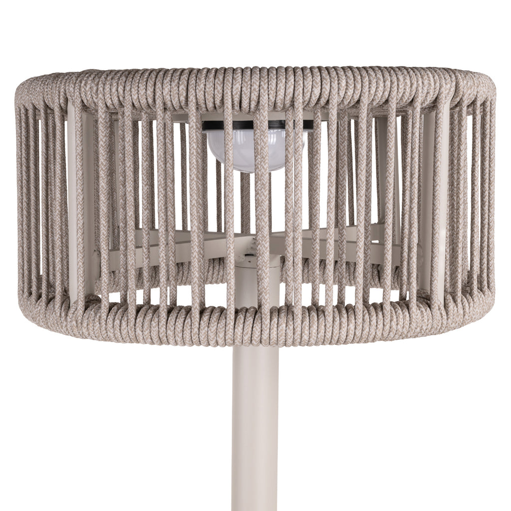 Garten Stehlampe Lunar light beige