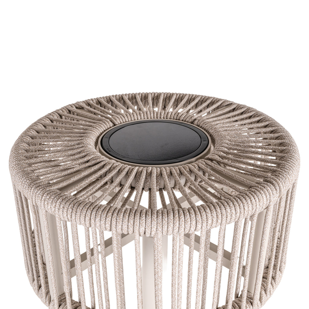 Garten Stehlampe Lunar light beige