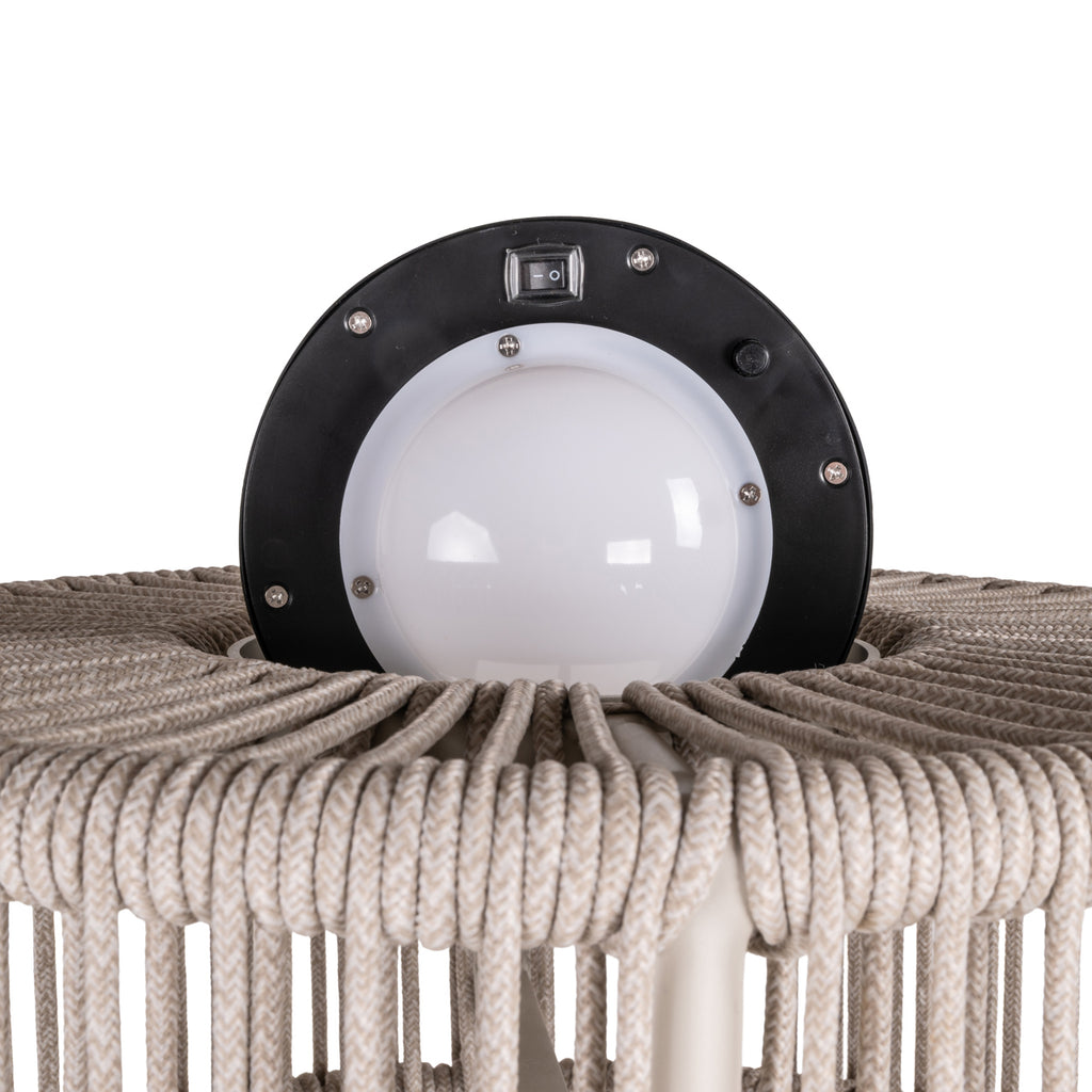 Garten Stehlampe Lunar light beige