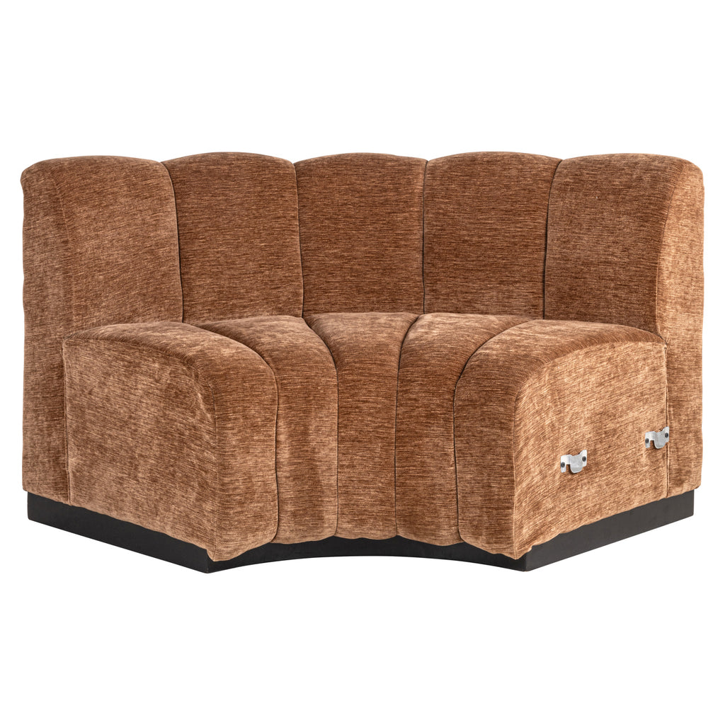 Sitzbank Hillpark customized round corner fire retardant