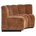 Sitzbank Hillpark customized round corner fire retardant