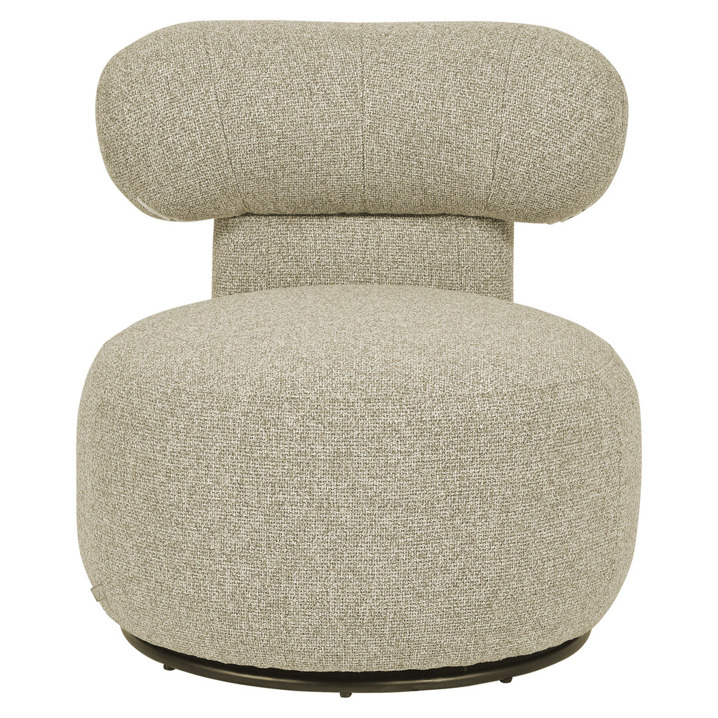 Lounge Stuhl Kaya cayenne brown swivel