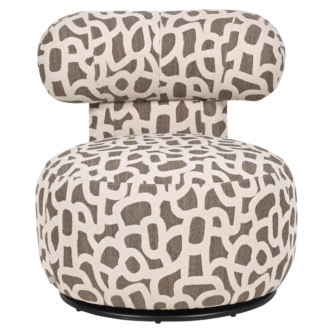 Lounge Stuhl Kaya weave brown