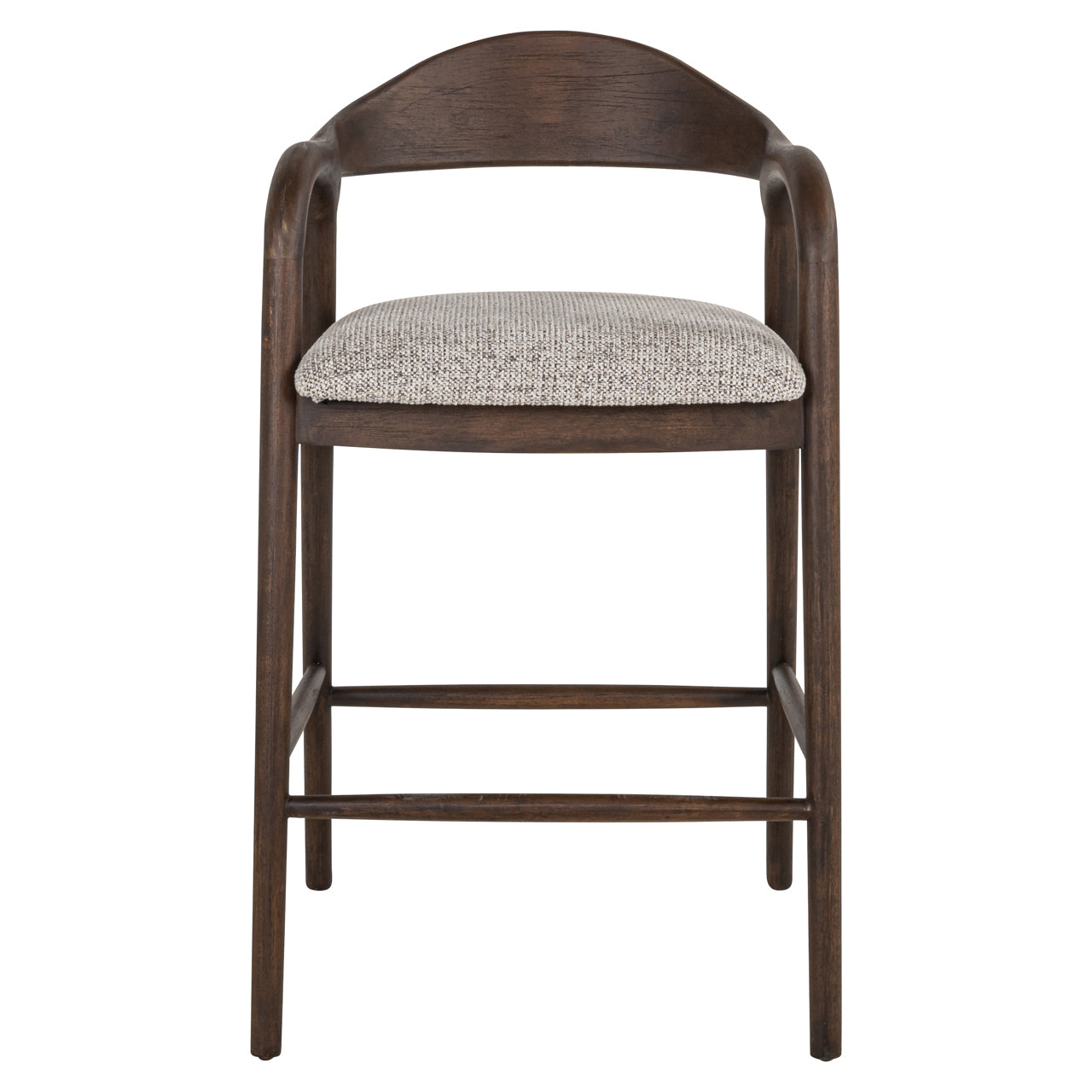 Thekenstuhl Mihara mocca fancy fire retardant