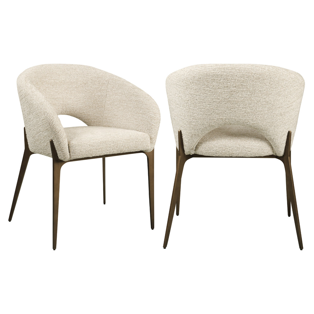 Esszimmerstuhl Kenzi natural linear fire retardant