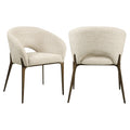 Esszimmerstuhl Kenzi natural linear fire retardant