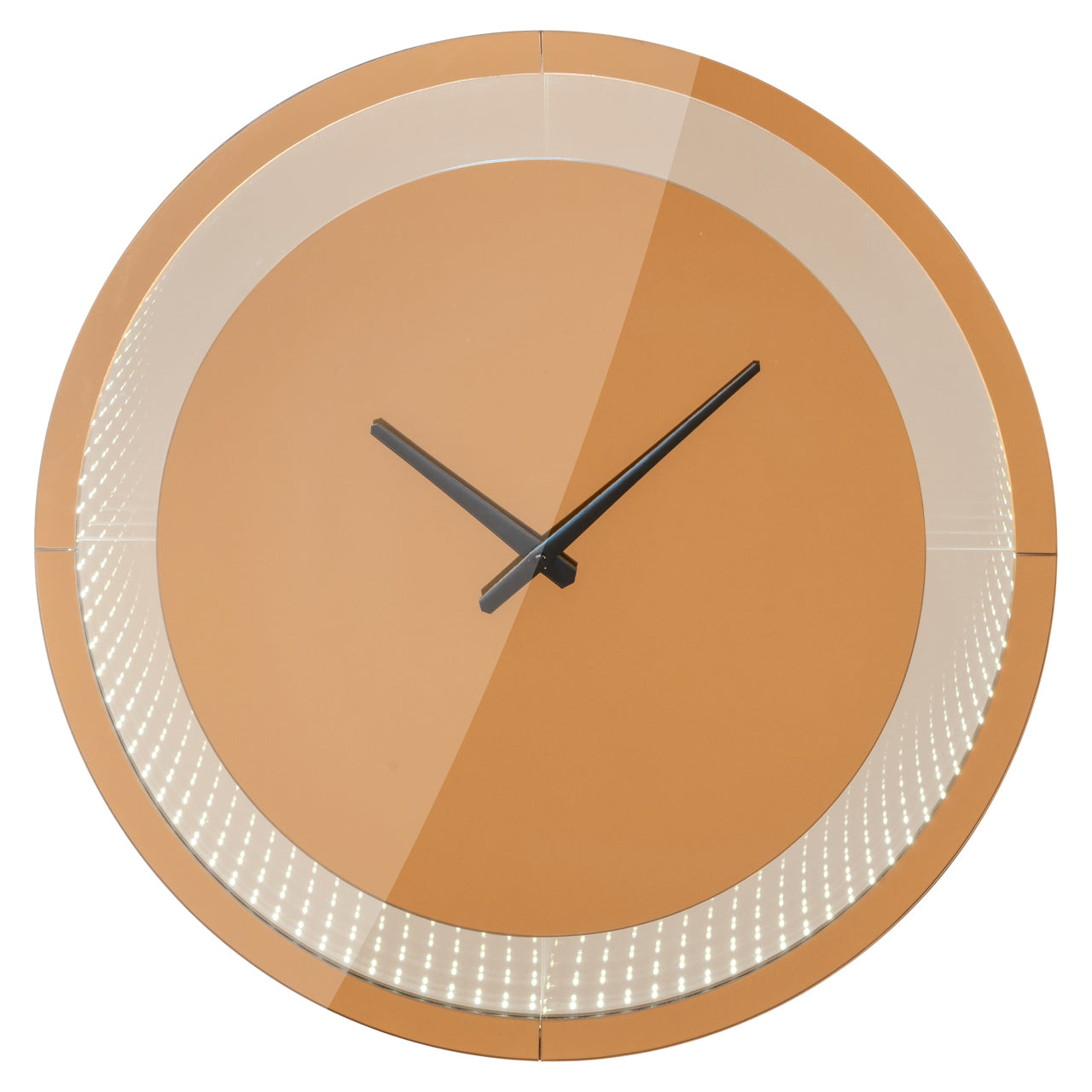 Wandlampe Julia brown - Led Clock