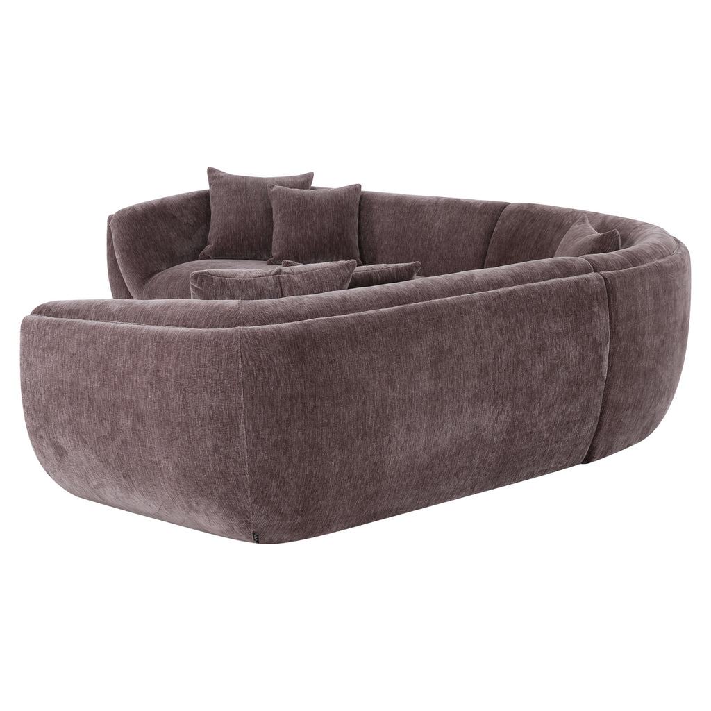Sofa Gianelle Be straight dark brown