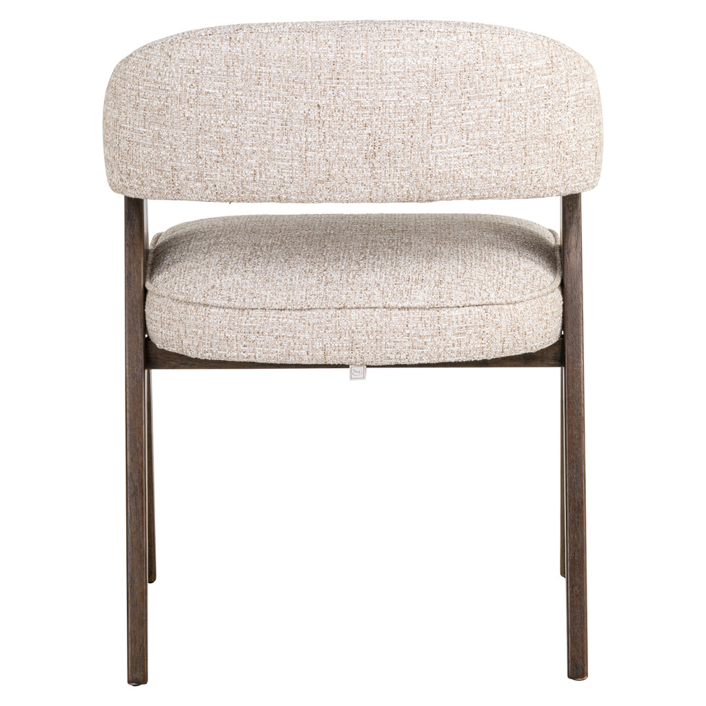 Esszimmerstuhl Mori cream tweed fire retardant