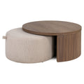 Couchtisch Windsor walnut lodge desert fire retardant (Set of 2)