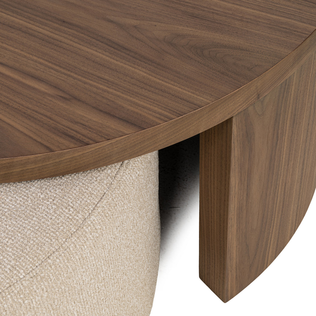 Couchtisch Windsor walnut lodge desert fire retardant (Set of 2)