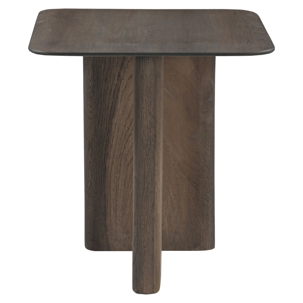 Beistelltisch Castello Smoked charchoal oak top