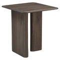 Beistelltisch Castello Smoked charchoal oak top