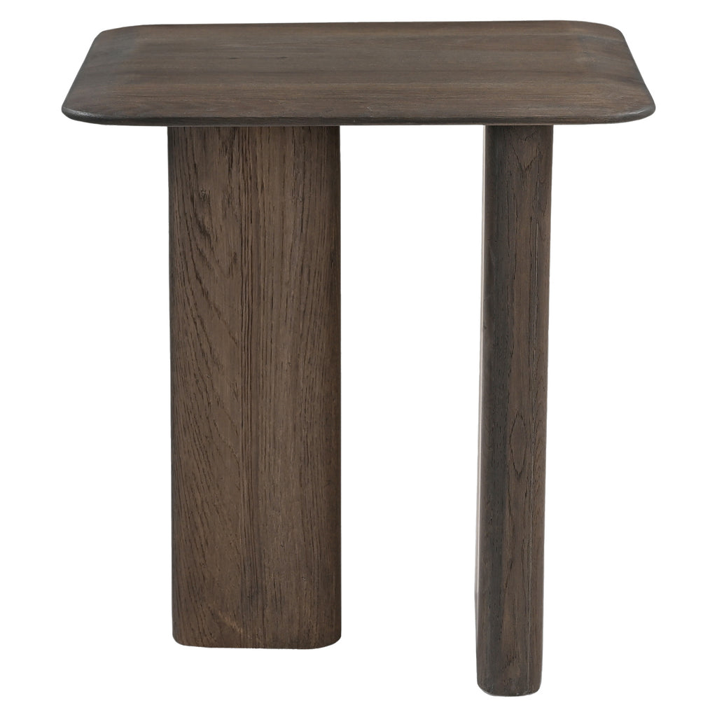 Beistelltisch Castello Smoked charchoal oak top