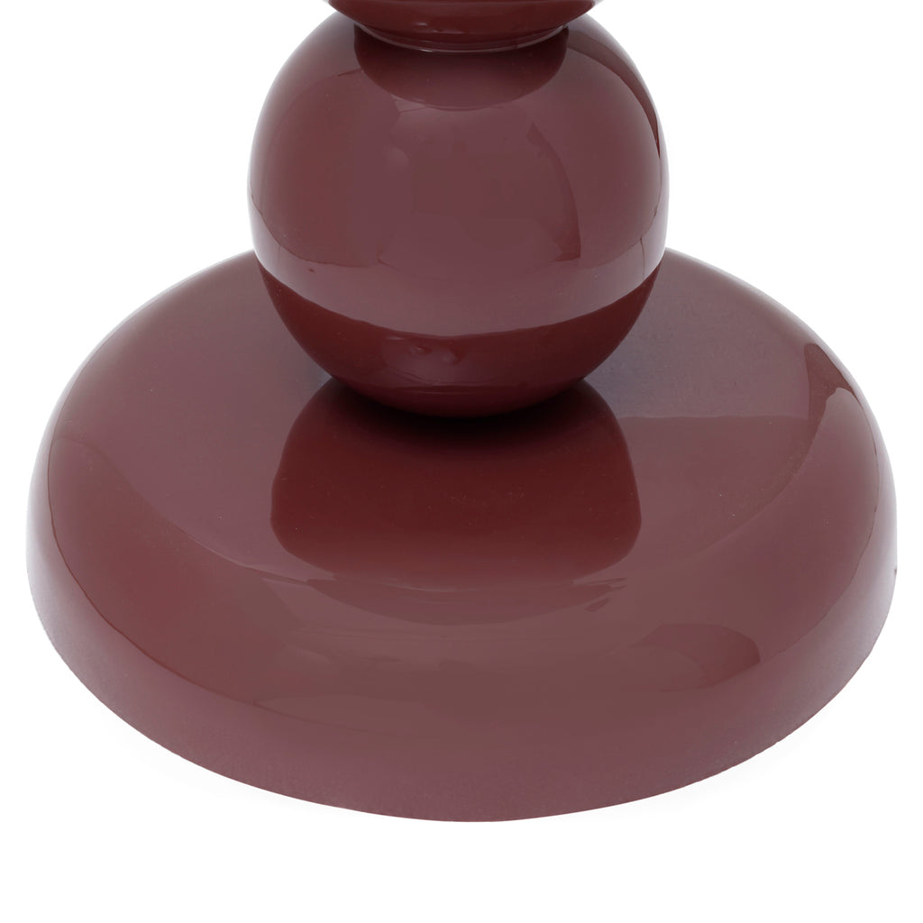 Beistelltisch Reid burgundy