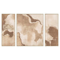 Wandkunst Liberty brown