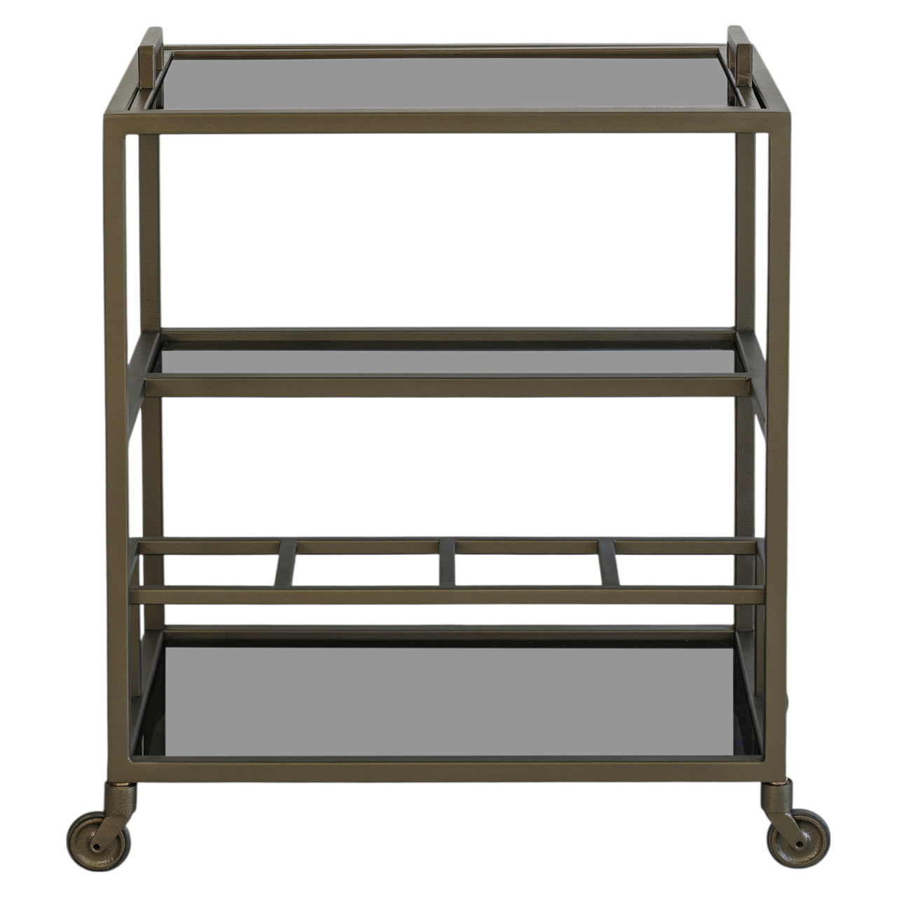 Servierwagen Ruinart brass antique