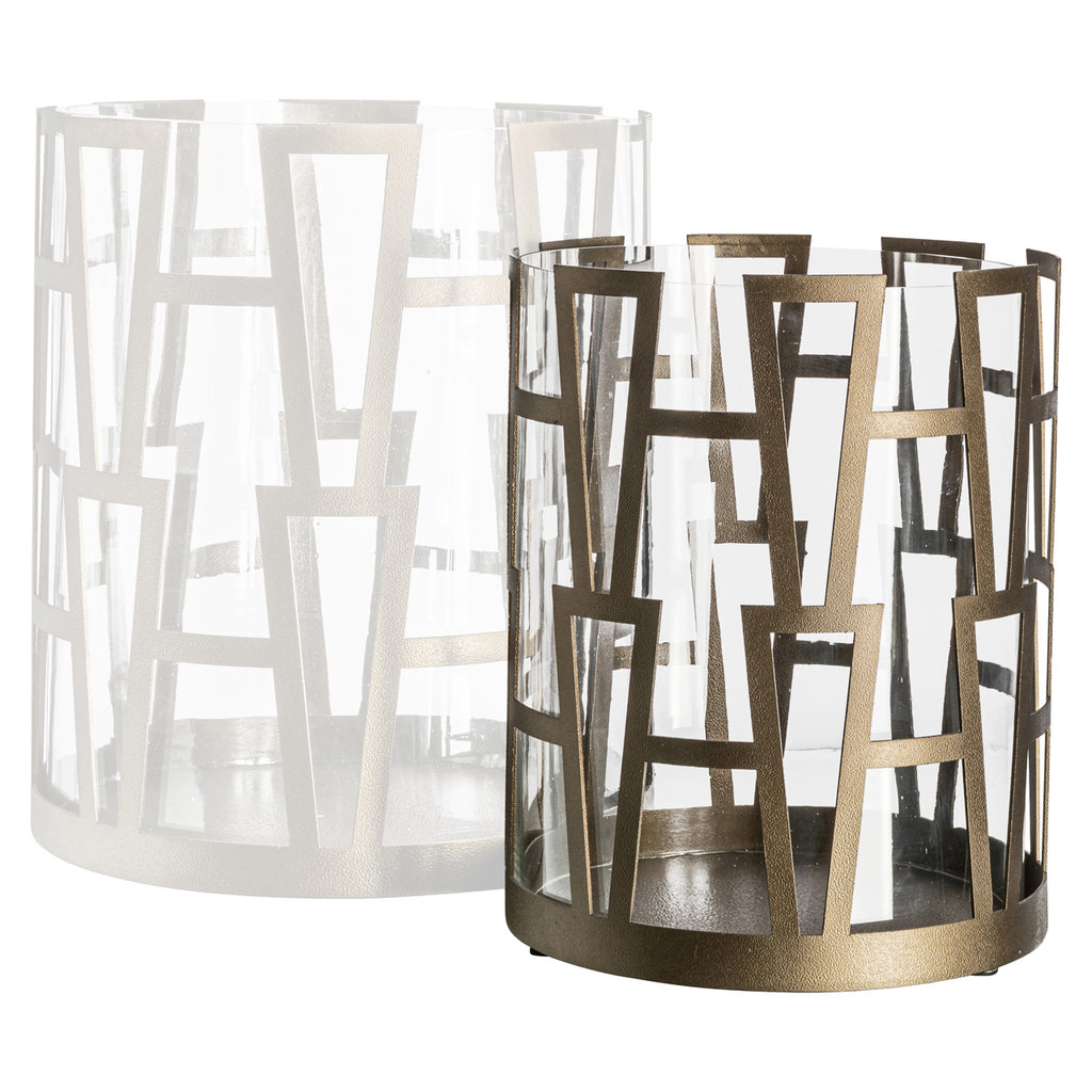 Windlicht Shandy brass antique small