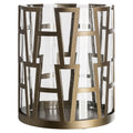 Windlicht Shandy brass antique big