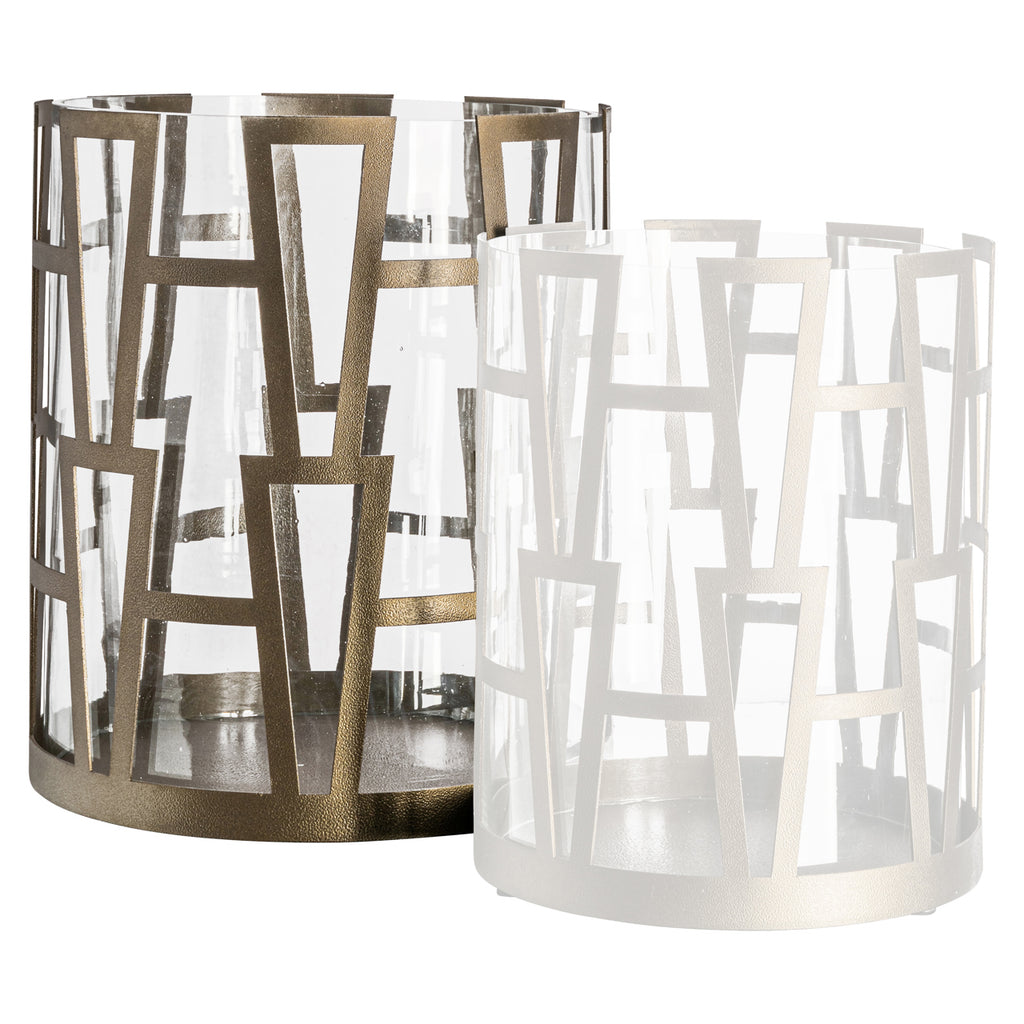 Windlicht Shandy brass antique big