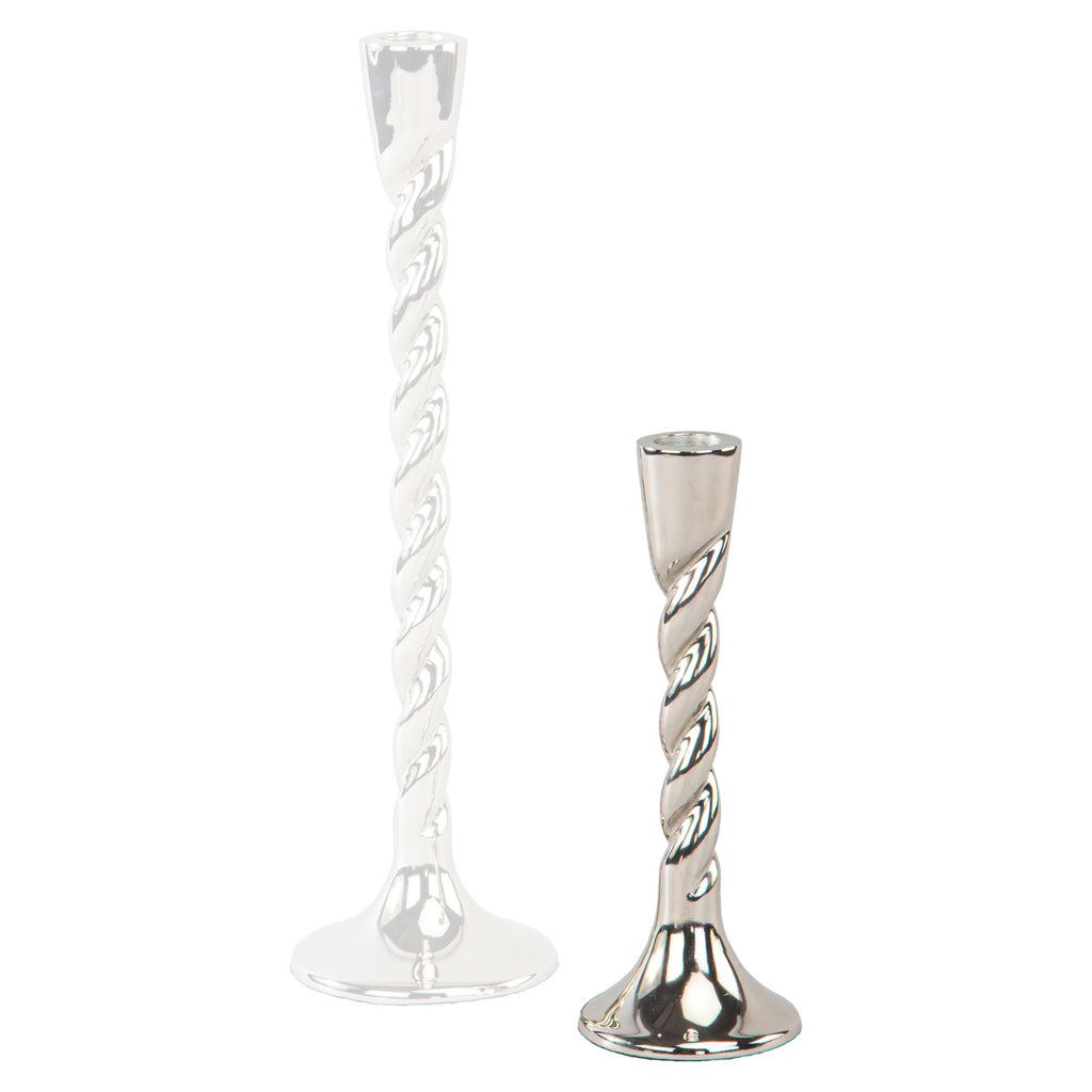 Kerzenhalter Crillon silver small