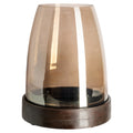 Windlicht Skye walnut