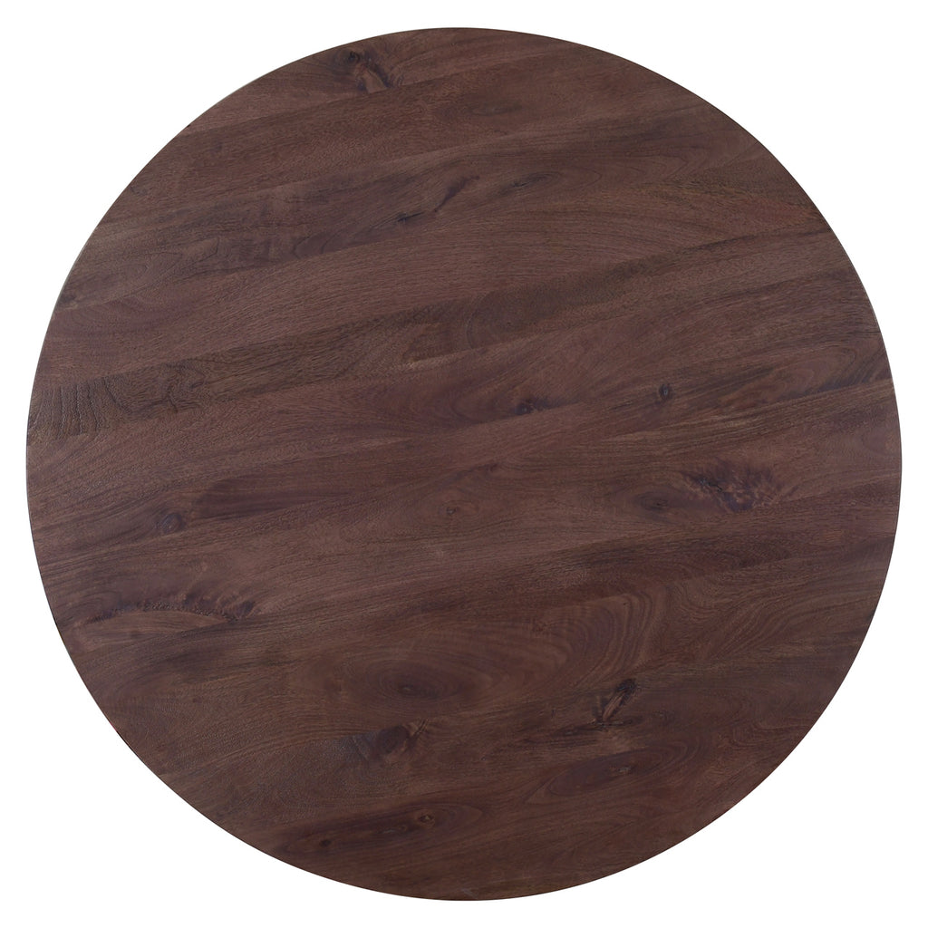 Esstisch Baldwin spicebrown 130Ø
