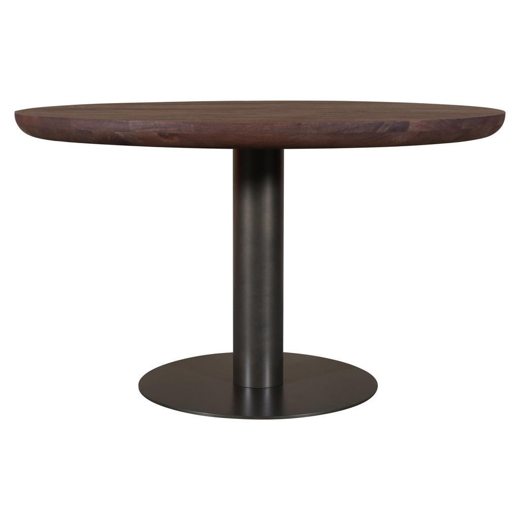 Esstisch Baldwin spicebrown 130Ø