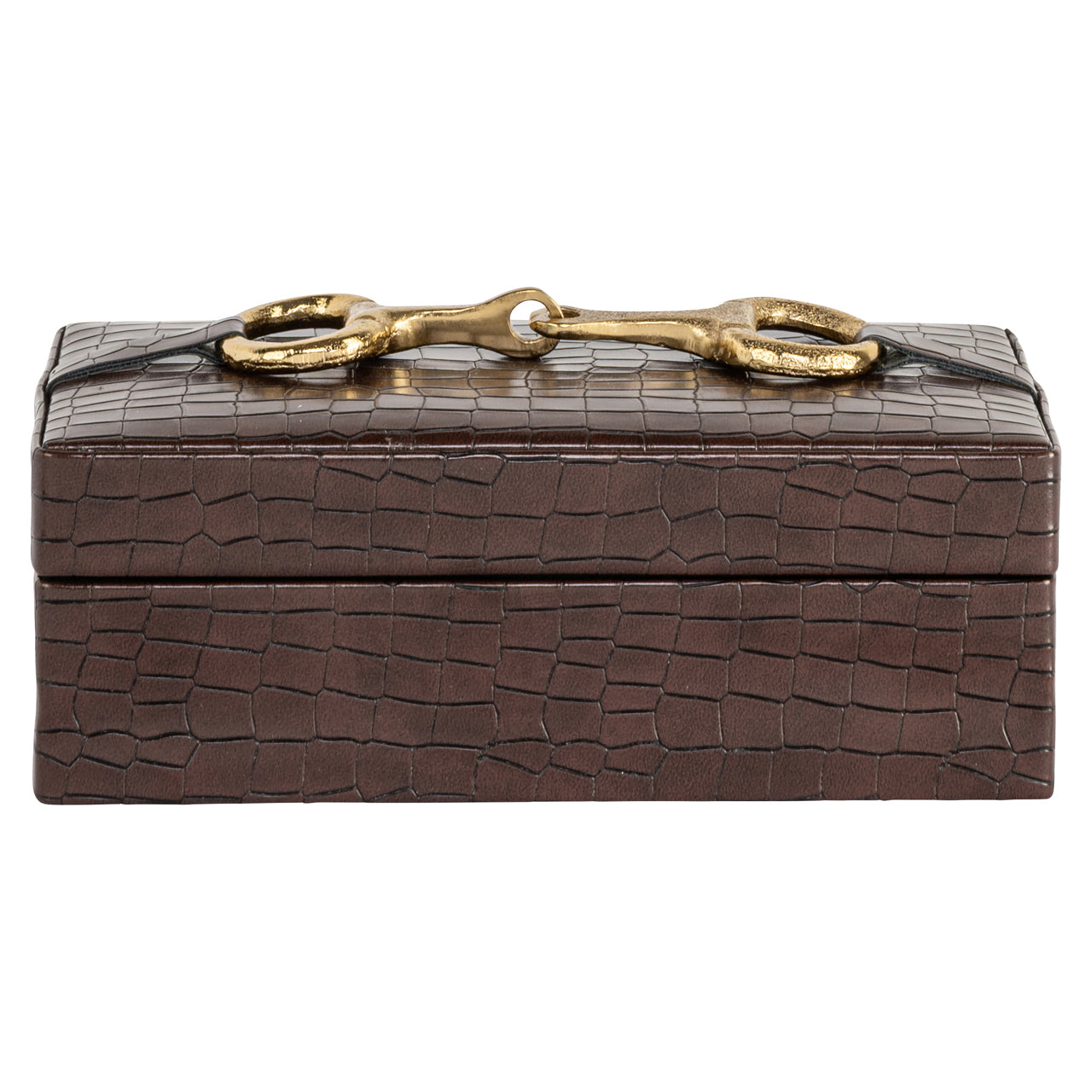 Aufbewahrungsbox Rex dark brown small