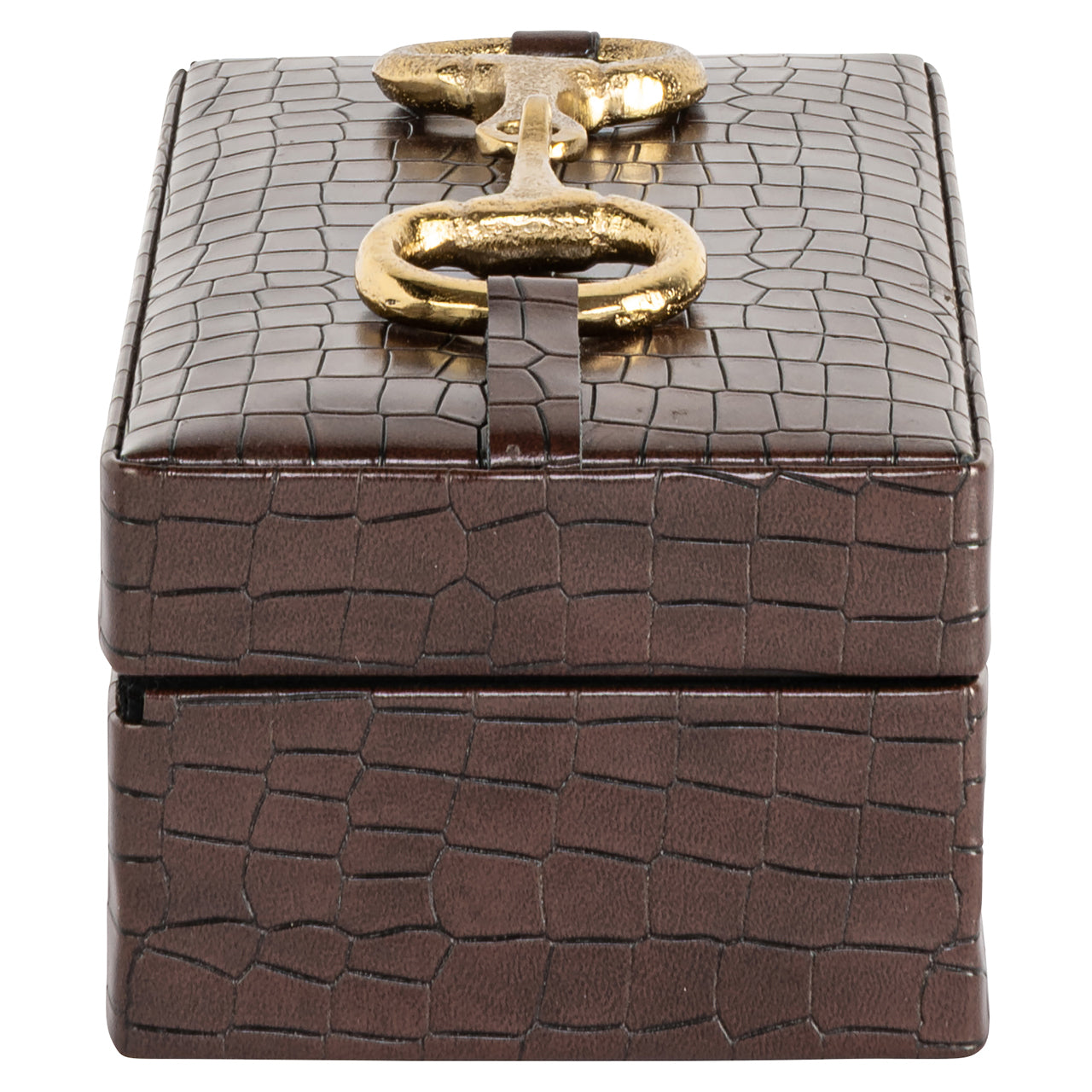 Aufbewahrungsbox Rex dark brown small
