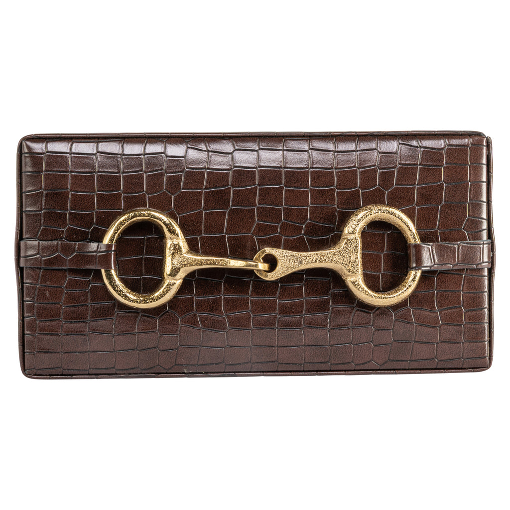 Aufbewahrungsbox Rex dark brown small