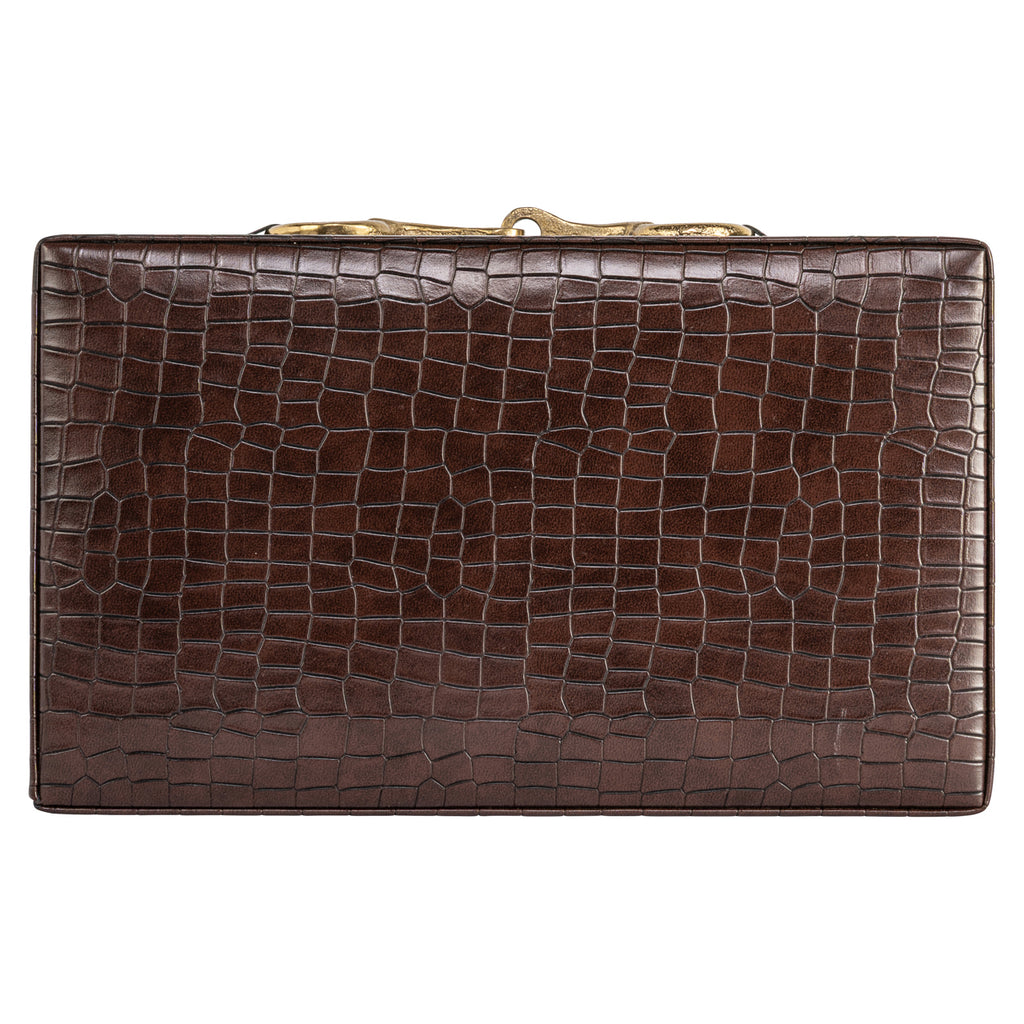 Aufbewahrungsbox Rex dark brown large