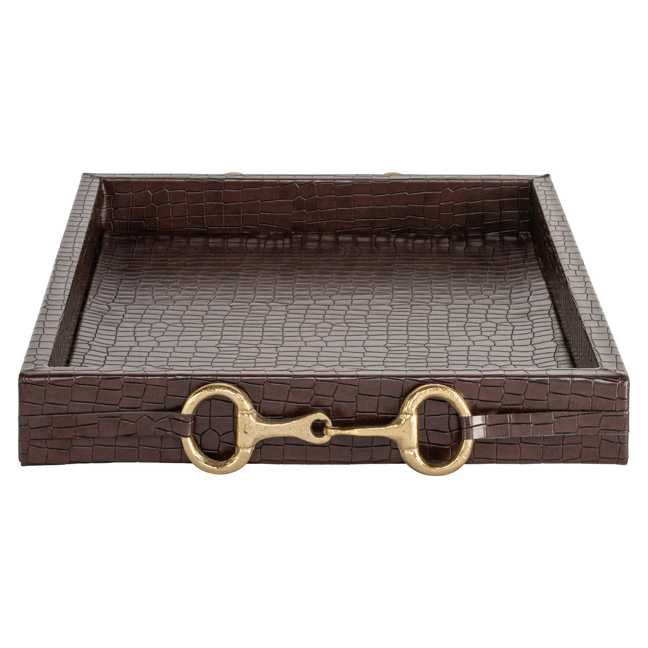 Tablett Banks dark brown
