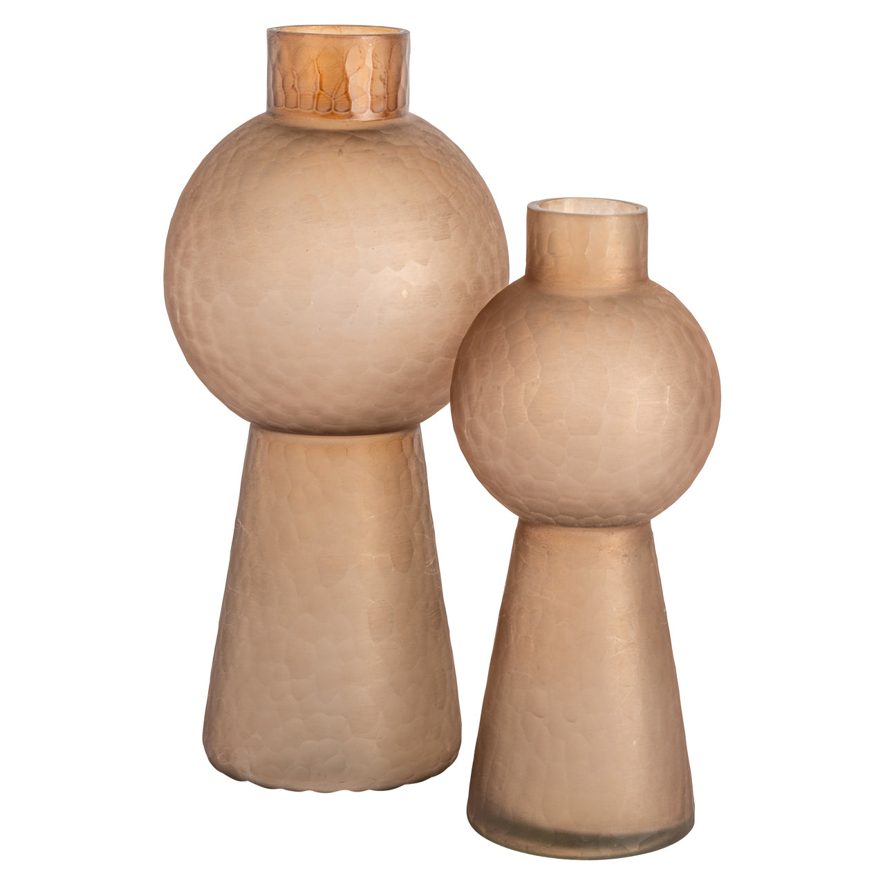 Vase Ora brown small