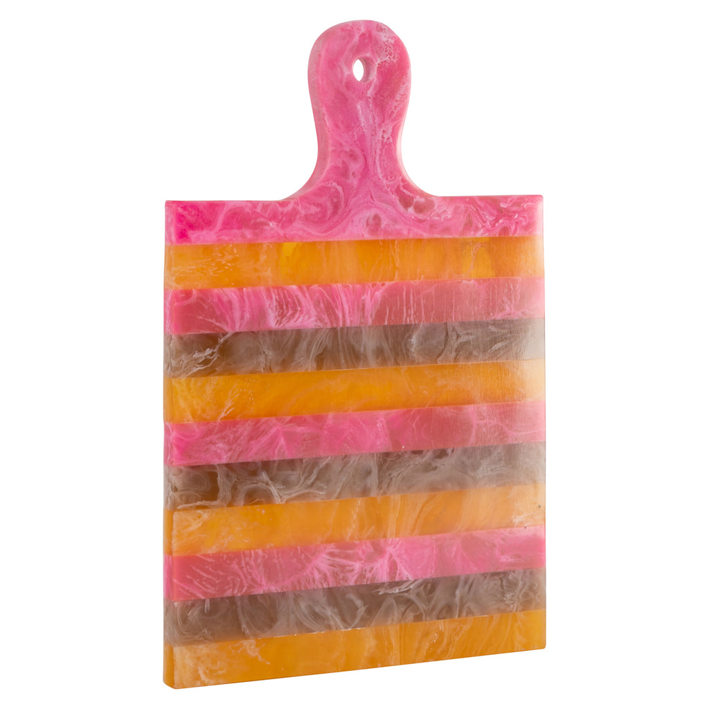 Tablett Cindy pink/orange - serving board small
