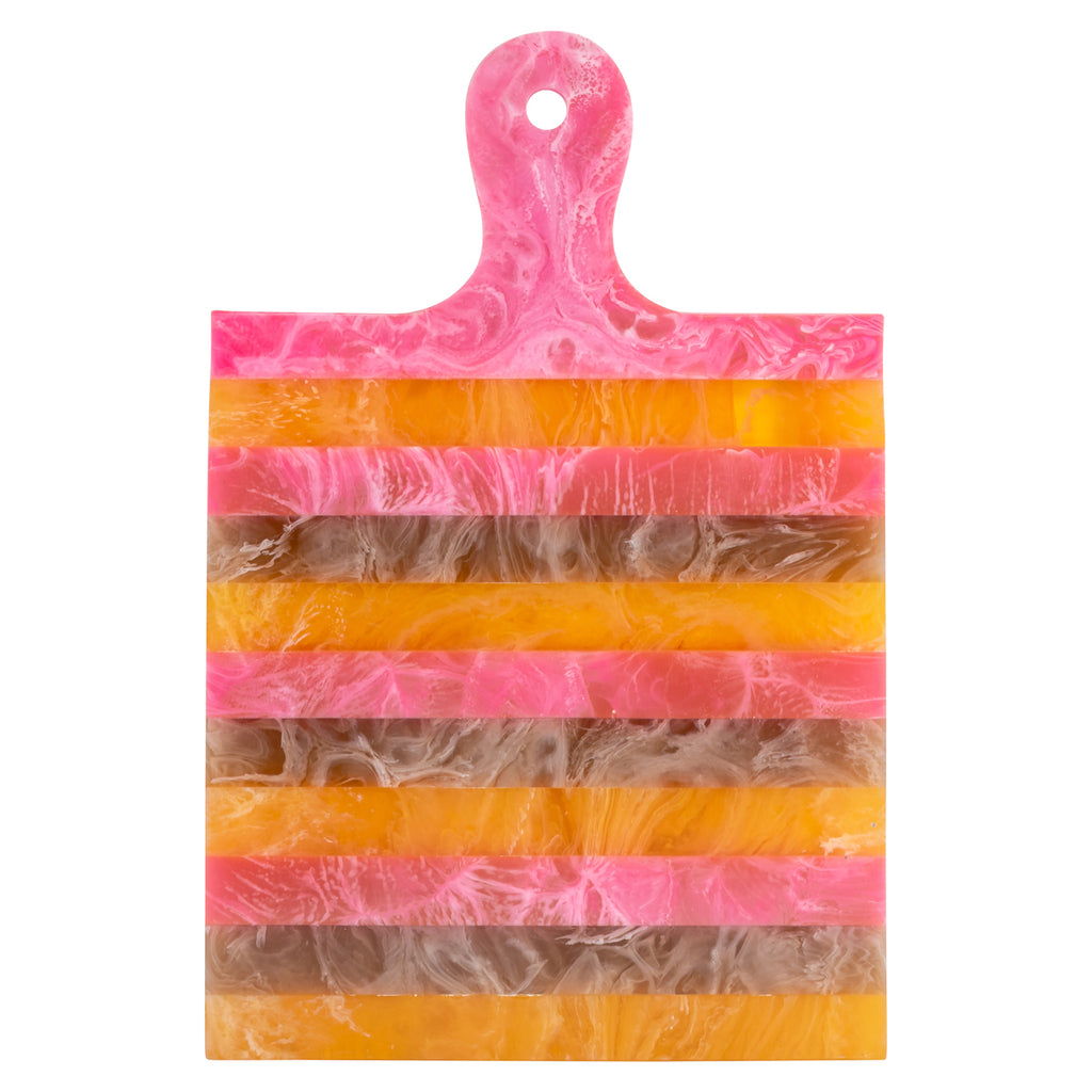 Tablett Cindy pink/orange - serving board small